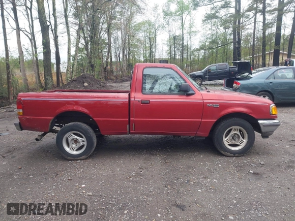 1997 Ford Ranger XLT with VIN 1FTCR10A2VUC17857, listed as a IAAI auction lot 41986717 with 184,491 mi miles. Bid and sale history available at carsss.com. Image 12.