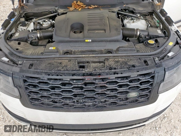 2022 Land Rover Range Rover Westminster with VIN SALGS2RU3NA471659, listed as a Copart auction lot 57286115 with 50,392 mi miles and Salvage title. Bid and sale history available at DreamBid. Image 12.
