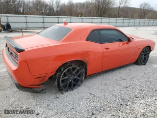 2023 Dodge Challenger R/T with VIN 2C3CDZBTXPH689231, listed as a Copart auction lot 48801405 with 9,386 mi miles and Salvage Title. Bid and sale history available at carsss.com. Image 3.