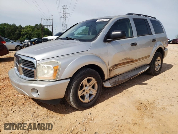 2005 Dodge Durango Limited with VIN 1D8HB58D45F617909, listed as a Copart auction lot 55962815 with 175,692 mi miles and Salvage title. Bid and sale history available at DreamBid. Image 1.