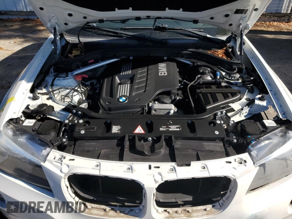 2011 BMW X3 28i with VIN 5UXWX5C51BL711104, listed as a Copart auction lot 79857104 with 86,855 mi miles and Salvage Title. Bid and sale history available at DreamBid. Image 12.