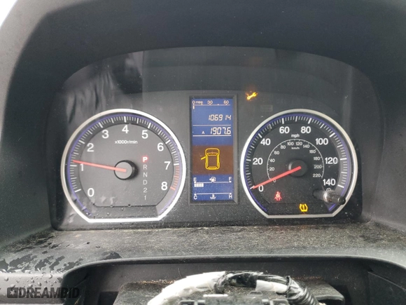 2010 Honda CR-V LX with VIN 5J6RE4H32AL009338, listed as a Copart auction lot 51238545 with 106,914 mi miles and Salvage Title. Bid and sale history available at carsss.com. Image 9.