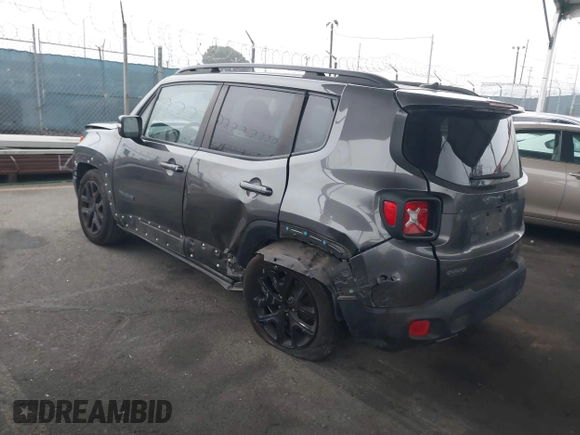 2017 Jeep Renegade Altitude with VIN ZACCJABBXHPG46666, listed as a IAAI auction lot 40976066 with 80,614 mi miles and . Bid and sale history available at DreamBid. Image 3.