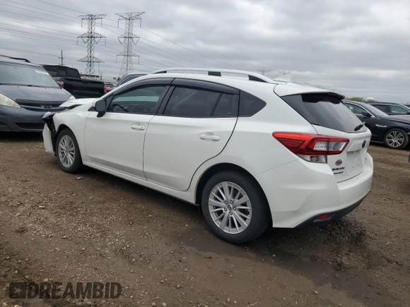 2017 Subaru Impreza Premium with VIN 4S3GTAB63H3732002, listed as a Copart auction lot 55493265 with 120,130 mi miles and Salvage title. Bid and sale history available at DreamBid. Image 2.