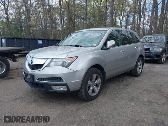 2010 Acura MDX Technology Pkg with VIN 2HNYD2H64AH516221, listed as a IAAI auction lot 41996039 with 215,562 mi miles. Bid and sale history available at carsss.com. Image 2.