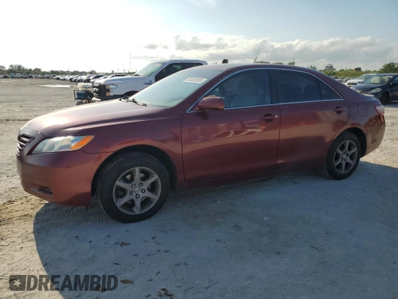 2007 Toyota Camry CE with VIN 4T1BE46K37U544906, listed as a Copart auction lot 54355595 with 317,219 mi miles and Salvage Title. Bid and sale history available at DreamBid. Image 1.