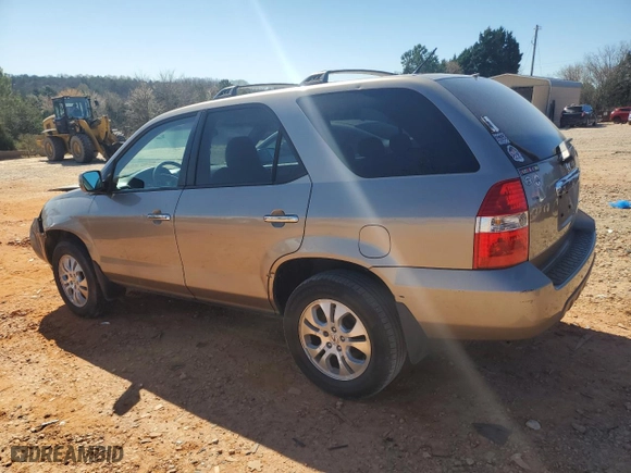 2003 Acura MDX Touring Pkg with VIN 2HNYD18623H518966, listed as a Copart auction lot 48801275 with 240,989 mi miles and Salvage Title. Bid and sale history available at carsss.com. Image 2.