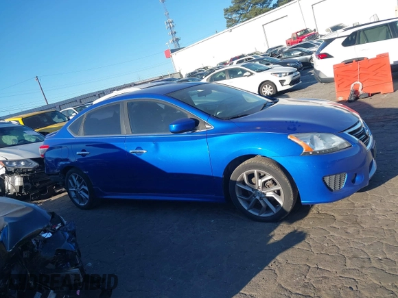 2013 Nissan Sentra SR with VIN 3N1AB7AP9DL795693, listed as a IAAI auction lot 41822194 with 166,572 mi miles and . Bid and sale history available at DreamBid. Image 13.
