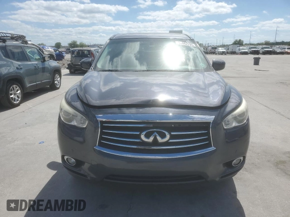 2014 Infiniti QX60 with VIN 5N1AL0MN2EC501751, listed as a Copart auction lot 53082725 with 134,076 mi miles and Salvage Title. Bid and sale history available at DreamBid. Image 5.