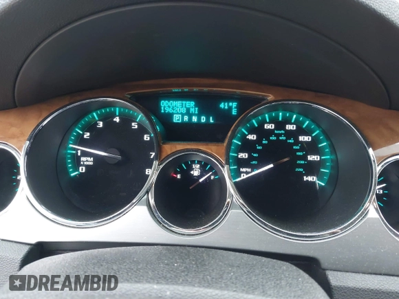 2011 Buick Enclave CX with VIN 5GAKVAED0BJ182342, listed as a IAAI auction lot 41604414 with 196,208 mi miles and . Bid and sale history available at DreamBid. Image 7.