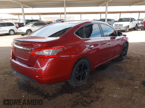 2015 Nissan Sentra SR with VIN 3N1AB7APXFL636510, listed as a IAAI auction lot 41884344 with 149,609 mi miles and . Bid and sale history available at DreamBid. Image 4.