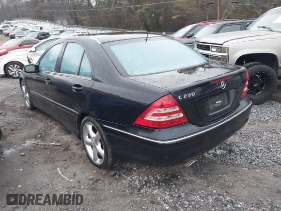 2006 Mercedes-Benz C 230 Sport with VIN WDBRF52H26F827217, listed as a IAAI auction lot 41552518 with 210,057 mi miles and . Bid and sale history available at carsss.com. Image 3.