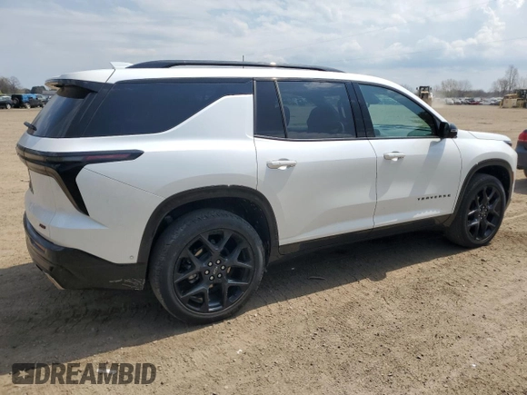2024 Chevrolet Traverse AWD RS z VIN 1GNEVLKS5RJ153379, wystawiony jako Copart lot #54567905 z przebiegiem 19 977 mil mil oraz Szkoda całkowita • Salvage title. Historia ofert i sprzedaży dostępna na DreamBid. Obrazek 3.