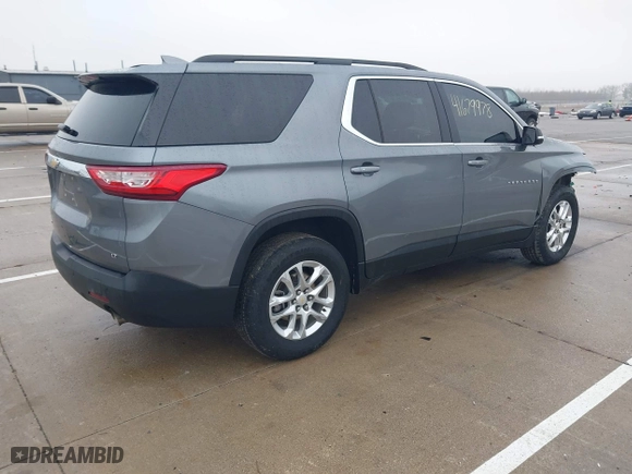 2020 Chevrolet Traverse LT Cloth with VIN 1GNEVGKW0LJ135468, listed as a IAAI auction lot 41679978 with 95,167 mi miles. Bid and sale history available at carsss.com. Image 4.