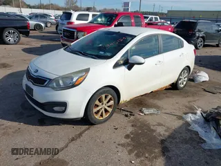 2015 Kia Rio EX with VIN KNADN4A31F6425359, listed as a IAAI auction lot 41345129 with 207,623 mi miles. Bid and sale history available at carsss.com. Image 16.