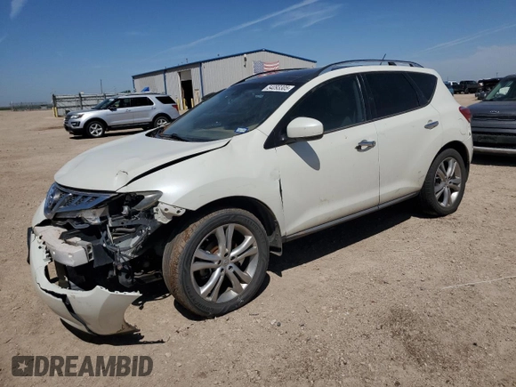 2011 Nissan Murano LE z VIN JN8AZ1MU0BW066470, wystawiony jako Copart lot #54093305 z przebiegiem 195 894 mil mil oraz Czysty tytuł • Clean title. Historia ofert i sprzedaży dostępna na DreamBid. Obrazek 1.