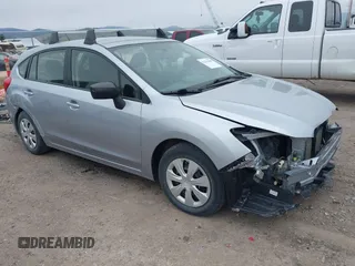 2015 Subaru Impreza 2.0i with VIN JF1GPAA66FG215651, listed as a IAAI auction lot 42271660 with 60,345 mi miles and . Bid and sale history available at DreamBid. Image 1.