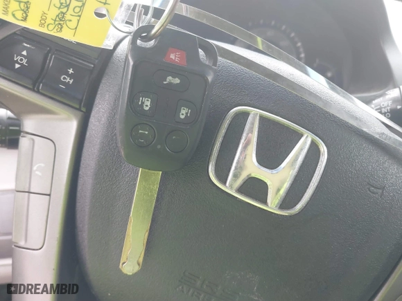 2011 Honda Odyssey Touring with VIN 5FNRL5H98BB003490, listed as a IAAI auction lot 41400378 with 1 mi miles. Bid and sale history available at carsss.com. Image 11.