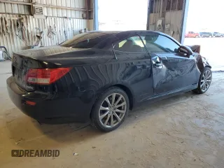 2013 Lexus IS 250 C with VIN JTHFF2C2XD2528574, listed as a Copart auction lot 81268344 with Not provided miles and Salvage title. Bid and sale history available at DreamBid. Image 3.