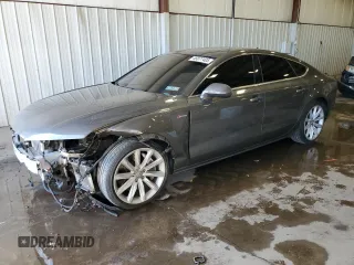 2012 Audi A7 3.0 Premium Plus with VIN WAUYGAFC3CN081862, listed as a Copart auction lot 48877405 with 121,494 mi miles and Salvage Title. Bid and sale history available at carsss.com. Image 1.