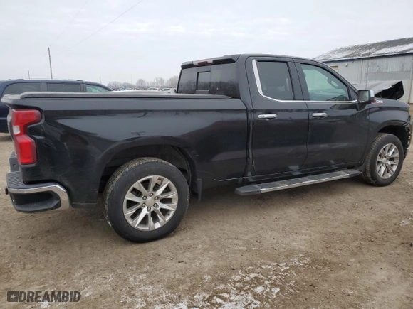 2020 Chevrolet Silverado 1500 LTZ with VIN 1GCRYGED2LZ295039, listed as a Copart auction lot 87745895 with 77,238 mi miles and Clean Title. Bid and sale history available at carsss.com. Image 3.