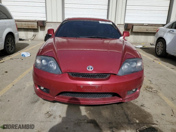 2006 Hyundai Tiburon GT with VIN KMHHN65F86U190230, listed as a Copart auction lot 47736175 with 156,991 mi miles and Non Repairable. Bid and sale history available at carsss.com. Image 5.