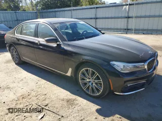 2016 BMW 7 Series 740i with VIN WBA7E2C52GG504017, listed as a Copart auction lot 78730483 with 47,097 mi miles. Bid and sale history available at carsss.com. Image 4.