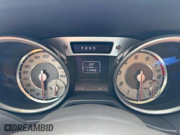 2013 Mercedes-Benz SL 550 with VIN WDDJK7DA4DF012896, listed as a Copart auction lot 64525115 with 114,456 mi miles and Non repairable. Bid and sale history available at DreamBid. Image 8.