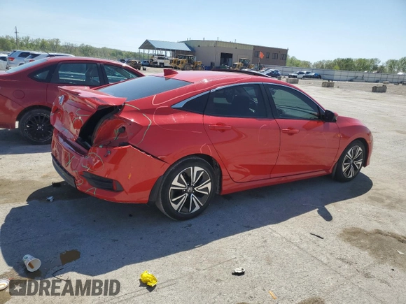 2018 Honda Civic EX-T z VIN JHMFC1F3XJX015332, wystawiony jako Copart lot #53982055 z przebiegiem 107 271 mil mil oraz Szkoda całkowita • Salvage title. Historia ofert i sprzedaży dostępna na DreamBid. Obrazek 3.