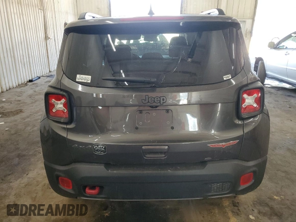 2021 Jeep Renegade Trailhawk with VIN ZACNJDC11MPM22564, listed as a Copart auction lot 50128745 with 30,738 mi miles and Salvage title. Bid and sale history available at DreamBid. Image 6.