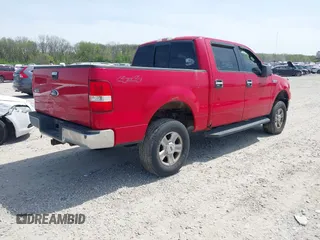 2006 Ford F-150 XLT with VIN 1FTPW145X6FA19007, listed as a IAAI auction lot 42055159 with 126,327 mi miles. Bid and sale history available at carsss.com. Image 4.
