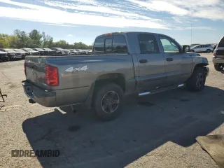 2007 Dodge Dakota SLT with VIN 1D7HW48K97S129387, listed as a Copart auction lot 74878664 with 137,525 mi miles and Salvage Title. Bid and sale history available at carsss.com. Image 3.