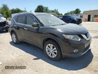 2014 Nissan Rogue SL with VIN 5N1AT2MV9EC753959, listed as a Copart auction lot 57659464 with 0 mi miles and Salvage Title. Bid and sale history available at carsss.com. Image 4.