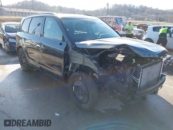 2022 Kia Telluride SX with VIN 5XYP5DHC3NG280360, listed as a IAAI auction lot 41707771 with 30,908 mi miles and . Bid and sale history available at DreamBid. Image 1.