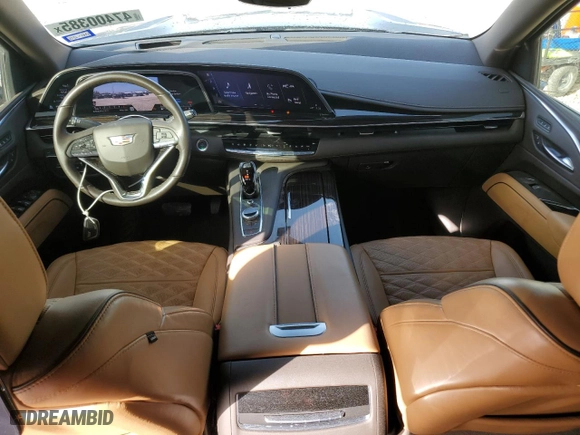 2021 Cadillac Escalade Sport with VIN 1GYS4FKL8MR242134, listed as a Copart auction lot 47400385 with 86,629 mi miles and Salvage Title. Bid and sale history available at carsss.com. Image 8.