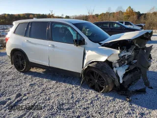 2019 Honda Passport Sport with VIN 5FNYF7H20KB004246, listed as a Copart auction lot 81797484 with 65,624 mi miles and Salvage Title. Bid and sale history available at carsss.com. Image 4.