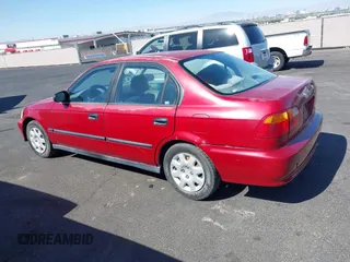 1999 Honda Civic LX with VIN 1HGEJ6671XL046764, listed as a IAAI auction lot 42055408 with 208,308 mi miles. Bid and sale history available at carsss.com. Image 3.