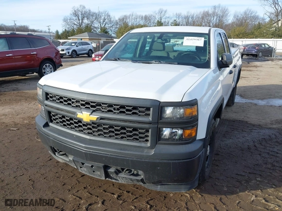 2014 Chevrolet Silverado 1500 Work Truck with VIN 1GCRCPEH1EZ128773, listed as a IAAI auction lot 41429367 with 136,459 mi miles. Bid and sale history available at carsss.com. Image 17.