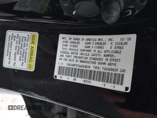 2010 Acura TL Tech with VIN 19UUA8F57AA002874, listed as a IAAI auction lot 41898535 with 185,566 mi miles. Bid and sale history available at carsss.com. Image 9.