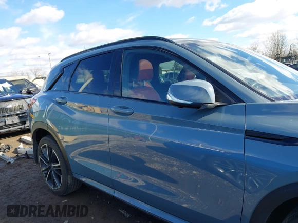 2023 Infiniti QX50 Sport with VIN 3PCAJ5FBXPF103199, listed as a IAAI auction lot 41443011 with 10,956 mi miles and . Bid and sale history available at DreamBid. Image 14.