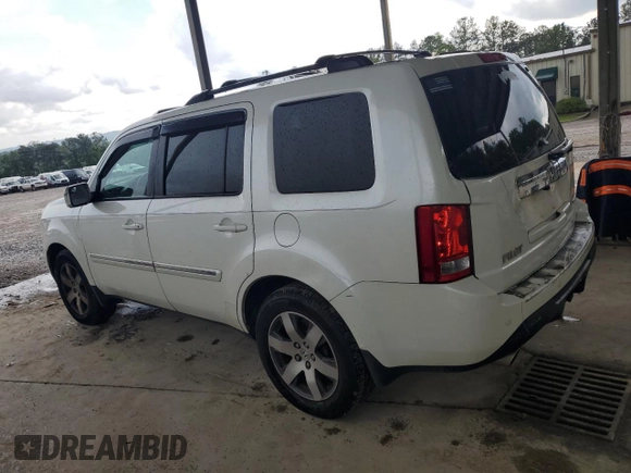 2013 Honda Pilot Touring with VIN 5FNYF3H95DB012660, listed as a Copart auction lot 53327255 with 122,139 mi miles and Salvage Title. Bid and sale history available at DreamBid. Image 2.