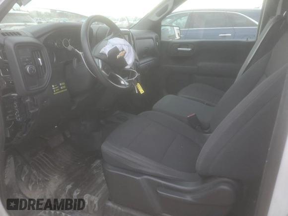 2021 Chevrolet Silverado 1500 Work Truck with VIN 3GCNWAEH9MG272119, listed as a Copart auction lot 84178824 with 126,233 mi miles and Salvage Title. Bid and sale history available at carsss.com. Image 7.