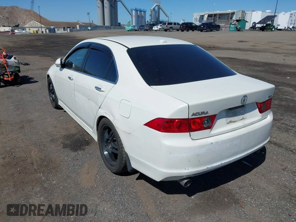 2008 Acura TSX with VIN JH4CL96898C000450, listed as a IAAI auction lot 42071096 with 180,706 mi miles. Bid and sale history available at carsss.com. Image 3.