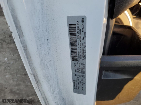 2019 Ram ProMaster Cargo Van with VIN 3C6TRVBG5KE549740, listed as a Copart auction lot 84484284 with 0 mi miles and Salvage Title. Bid and sale history available at carsss.com. Image 13.