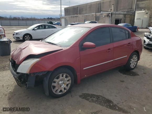 2010 Nissan Sentra 2.0 S with VIN 3N1AB6AP3AL658416, listed as a Copart auction lot 49391855 with 126,800 mi miles and Salvage Title. Bid and sale history available at carsss.com. Image 1.