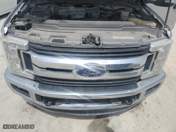 2017 Ford Super Duty F-250 SRW Lariat with VIN 1FT7W2B65HEF43644, listed as a Copart auction lot 51276455 with 0 mi miles and Salvage Title. Bid and sale history available at carsss.com. Image 11.