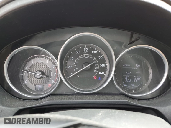 2014 Mazda 6 i Sport with VIN JM1GJ1U60E1147114, listed as a Copart auction lot 52855015 with 202,139 mi miles and Salvage Title. Bid and sale history available at DreamBid. Image 9.