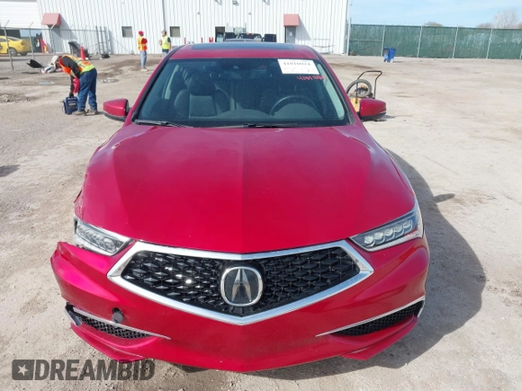 2020 Acura TLX with VIN 19UUB1F39LA002994, listed as a IAAI auction lot 41810024 with 64,896 mi miles and . Bid and sale history available at DreamBid. Image 12.