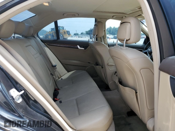 2012 Mercedes-Benz C 250 Sport with VIN WDDGF4HB0CR238012, listed as a Copart auction lot 54941565 with 111,543 mi miles and Clean Title. Bid and sale history available at DreamBid. Image 10.