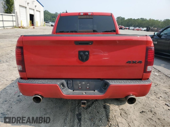 2015 Ram 1500 Sport with VIN 1C6RR7MT7FS653133, listed as a Copart auction lot 58703315 with 149,733 mi miles and Salvage title. Bid and sale history available at DreamBid. Image 6.